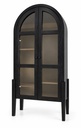 Vitrina arqueada negra de diseño moderno de tamaño mediano.jpeg